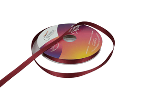 Fita Cetim Simples 10mm x 50m Vinho - Cinderela