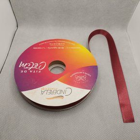 Fita Cetim Simples 15mm x 50m Marsala – Cinderela