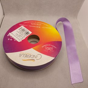 Fita Cetim Simples 22mm x 50m Lilás Médio – Cinderela