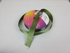 Fita Cetim Simples 22mm x 50m Verde Militar – Cinderela