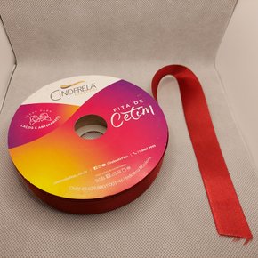 Fita Cetim Simples 22mm x 50m Vinho – Cinderela