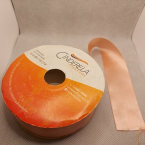 Fita Cetim Simples 38mm x 50m Cantaloupe – Cinderela