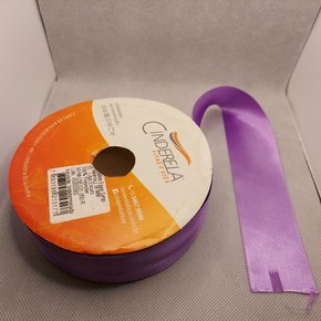 Fita Cetim Simples 38mm x 50m Lilás Escuro – Cinderela