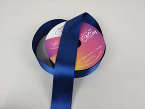 Fita Cetim Simples 38mm x 50m Marinho – Cinderela