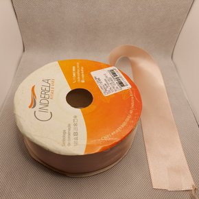 Fita Cetim Simples 38mm x 50m Nude – Cinderela