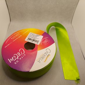 Fita Cetim Simples 38mm x 50m Verde Folha – Cinderela