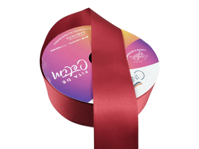 Fita Cetim Simples 38mm x 50m Vermelho – Cinderela