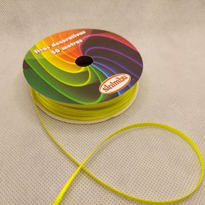 Fita Cetim Simples 4mm x 50m Amarelo Cítrico – Sinimbu