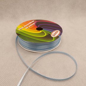 Fita Cetim Simples 4mm x 50m Azul Bebê – Sinimbu