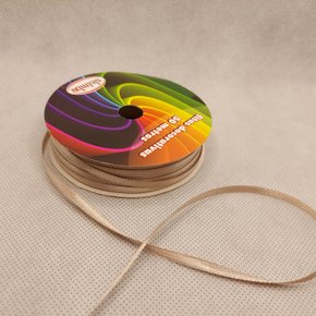 Fita Cetim Simples 4mm x 50m Chocolate – Sinimbu