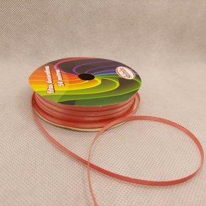 Fita Cetim Simples 4mm x 50m Goiaba – Sinimbu