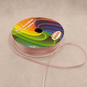 Fita Cetim Simples 4mm x 50m Rosa Baby - Sinimbu 