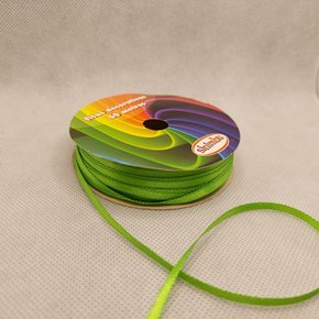 Fita Cetim Simples 4mm x 50m Verde Novo – Sinimbu