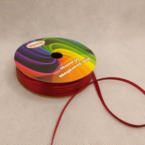 Fita Cetim Simples 4mm x 50m Vinho – Sinimbu