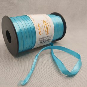 Fita Cetim Simples 7mm x 100m Azul Frozen – Sinimbu