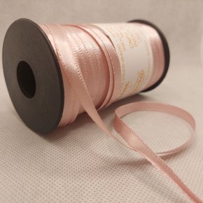 Fita Cetim Simples 7mm x 100m Rosa Mauve – Sinimbu