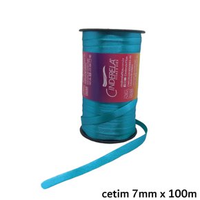 Fita Cetim Simples 7mm x 100m Verde Jade – Cinderela