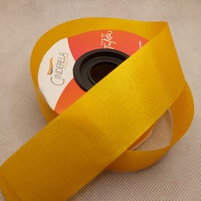 Fita Tafetá Simples 35mm x 50m Ouro Forte – Cinderela