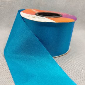 Fita Tafetá Simples 50mm x 50m Azul Celeste - Cinderela