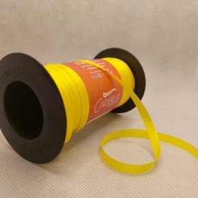 Fita Tafetá Simples 6mm x 100m Amarelo Ouro – Cinderela