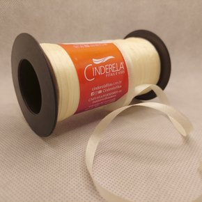 Fita Tafetá Simples 6mm x 100m Cru – Cinderela
