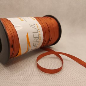 Fita Tafetá Simples 6mm x 100m Ferrugem - Cinderela