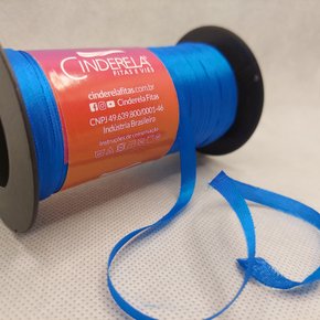 Fita Tafetá Simples 6mm x 100m Turquesa – Cinderela