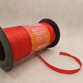 Fita Tafetá Simples 6mm x 100m Vermelho – Cinderela