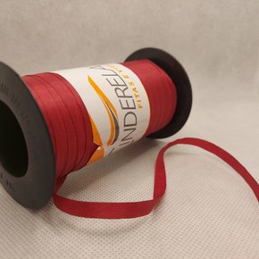 Fita Tafetá Simples 6mm x 100m Vinho - Cinderela