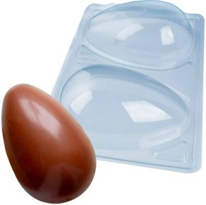 Forma Acetato BWB Dupla Face Semi Profissional cód.3676 Ovo Liso 750g