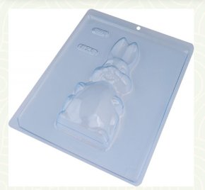 Forma Acetato BWB Especial com silicone cód.0825 Coelha Grávida Frente