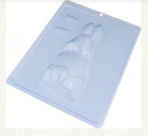Forma Acetato BWB Especial com silicone cód.0826 Coelha Grávida Costas