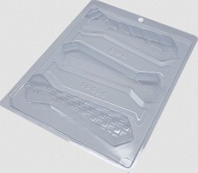 Forma Acetato BWB Especial com silicone cód. 10000 Gravata do Papai
