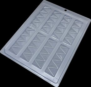 Forma Acetato BWB Simples cód.10043 Barrinha triângulo 2