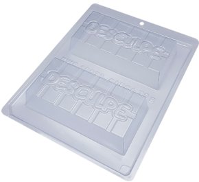 Forma Acetato BWB Especial com silicone cód. 10073 Tablete Desculpe 300g