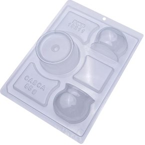 Forma Acetato BWB Especial com silicone cód.10211 Caldeirão com tampa Halloween