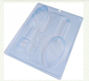 Forma Acetato BWB Especial com silicone cód.10228 Paleta Ovo de Páscoa