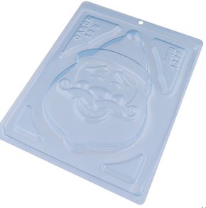 Forma Acetato BWB Especial com silicone cód. 10256 Natal Rosto Papai Noel 3