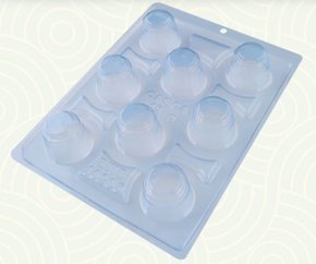 Forma Acetato BWB Especial com silicone cód. 10295 Copo Mousse 11
