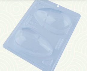 Forma Acetato BWB Especial com silicone cód.10333 Ovo Copo de Colher