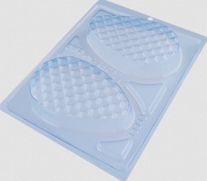 Forma Acetato BWB Especial com silicone Cód. 10343 Ovo Tablete Matelassê