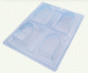 Forma Acetato BWB Especial com silicone cód. 10512 Lapide Halloween