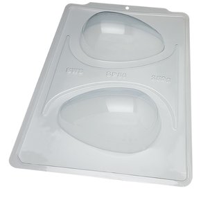 Forma Acetato BWB Especial com silicone cód. 3618 SP 50 Ovo liso 350g