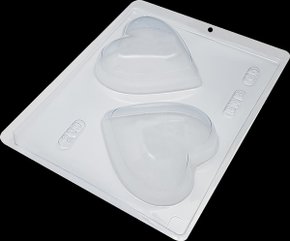 Forma Acetato BWB Especial com silicone cód.45 Coração Especial 200g