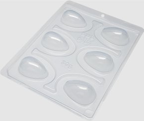 Forma Acetato BWB Especial com silicone cód. 9454 Ovo liso 30g