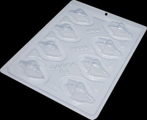 Forma Acetato BWB Especial com silicone cód.9636 Concha Caracol