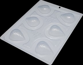 Forma Acetato BWB Especial com silicone cód.9701 Coxinha