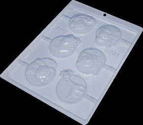 Forma Acetato BWB Simples cód.9791 Pirulito Animais da Selva