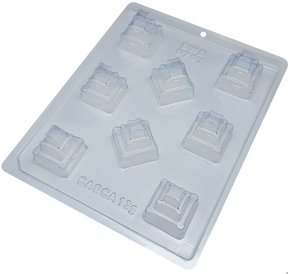 Forma Acetato BWB Especial com silicone cód.9797 Bolo quadrado pequeno