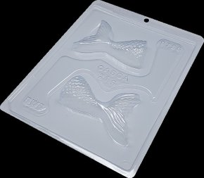Forma Acetato BWB Especial com silicone cód.9798 Cauda Sereia